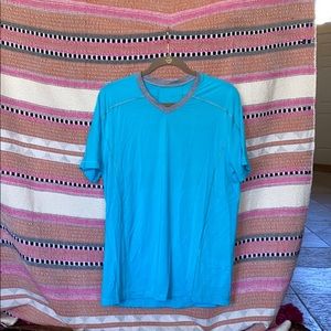 Lululemon athletic shirt teal size L great condit